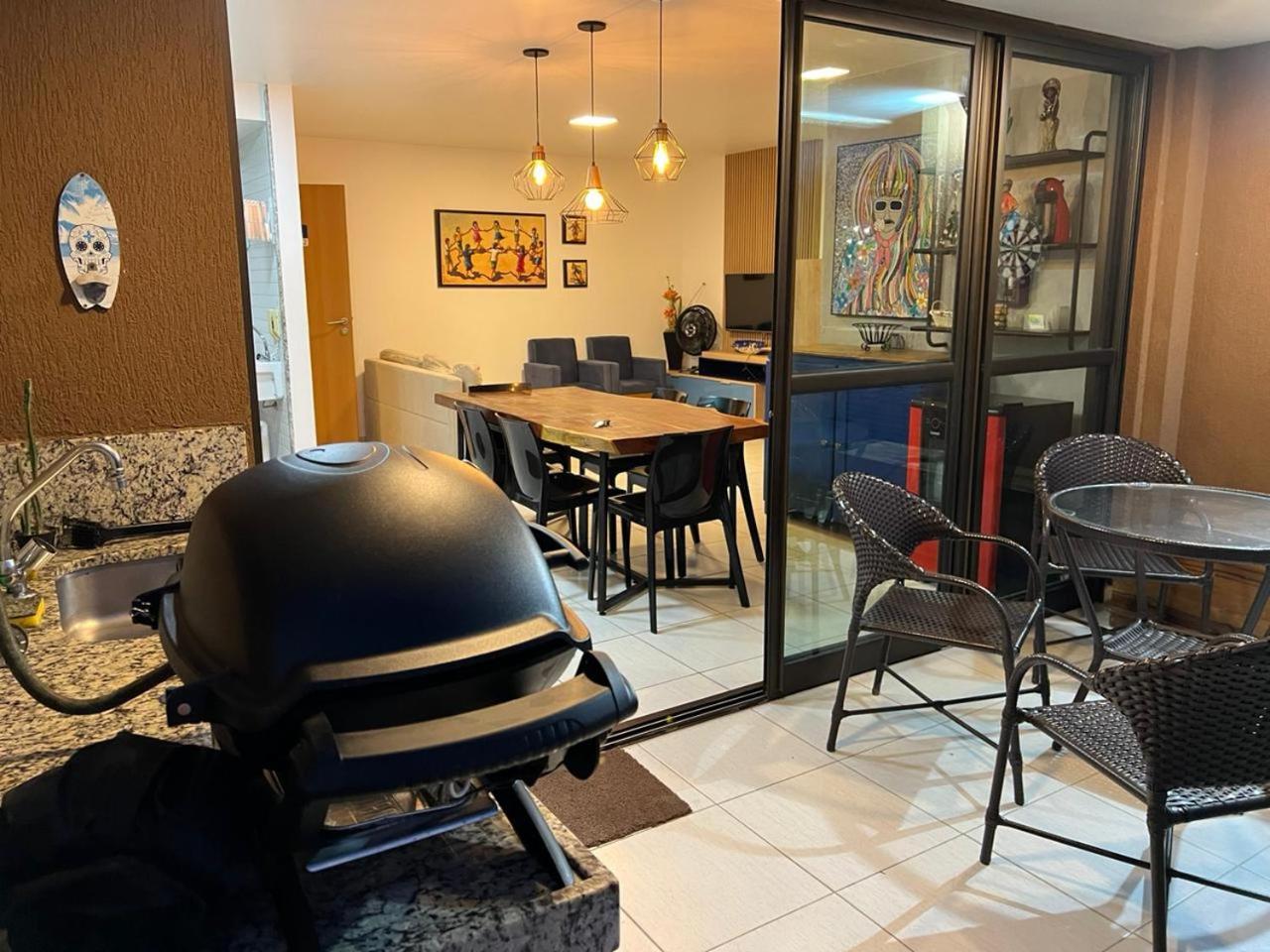 Luxuoso Flat 3 Quartos, Terreo, No Cupe Beach Living - Beira Mar De Pôrto das Galinhas 外观 照片
