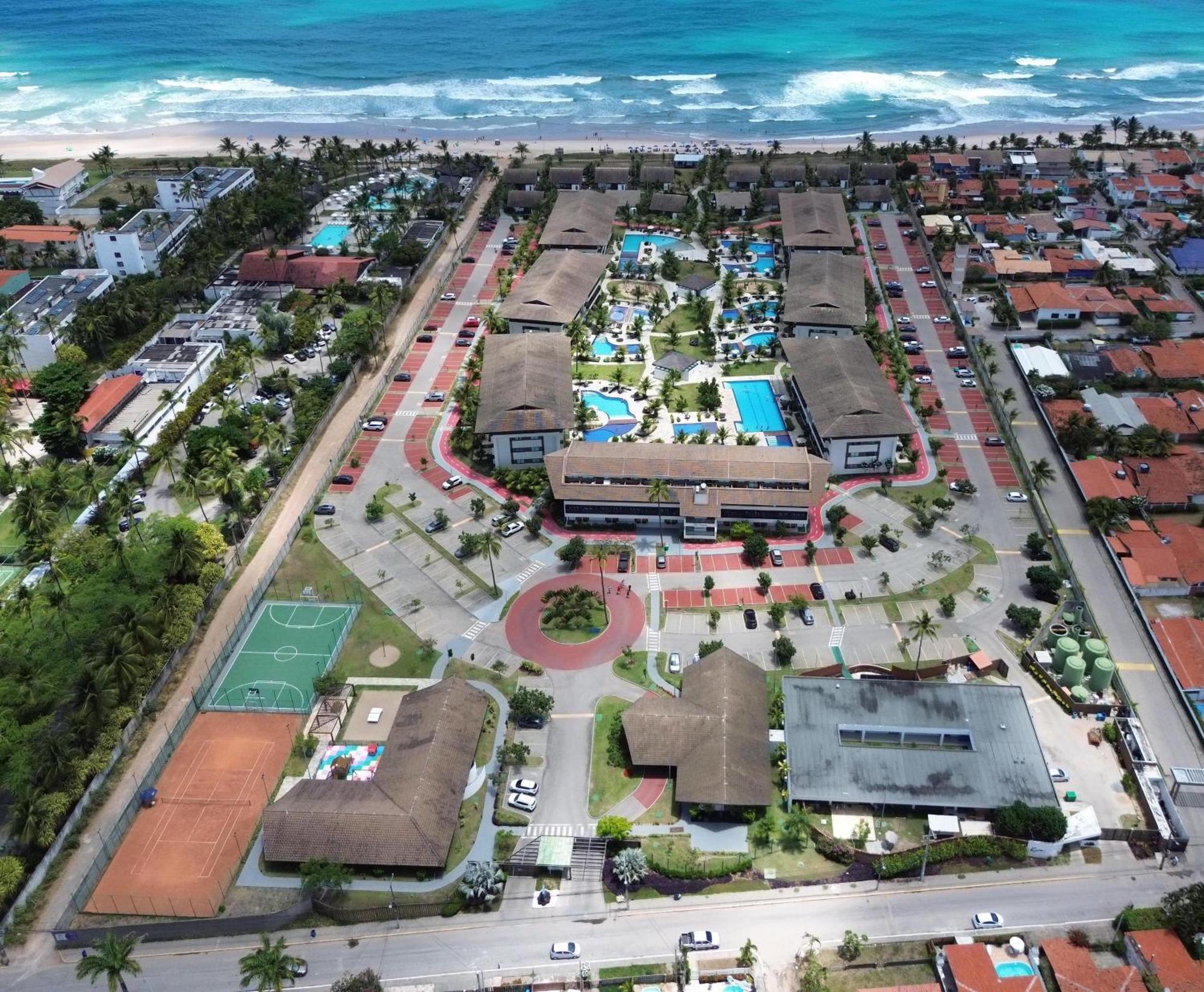 Luxuoso Flat 3 Quartos, Terreo, No Cupe Beach Living - Beira Mar De Pôrto das Galinhas 外观 照片
