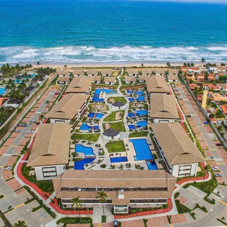 Luxuoso Flat 3 Quartos, Terreo, No Cupe Beach Living - Beira Mar De Pôrto das Galinhas 外观 照片
