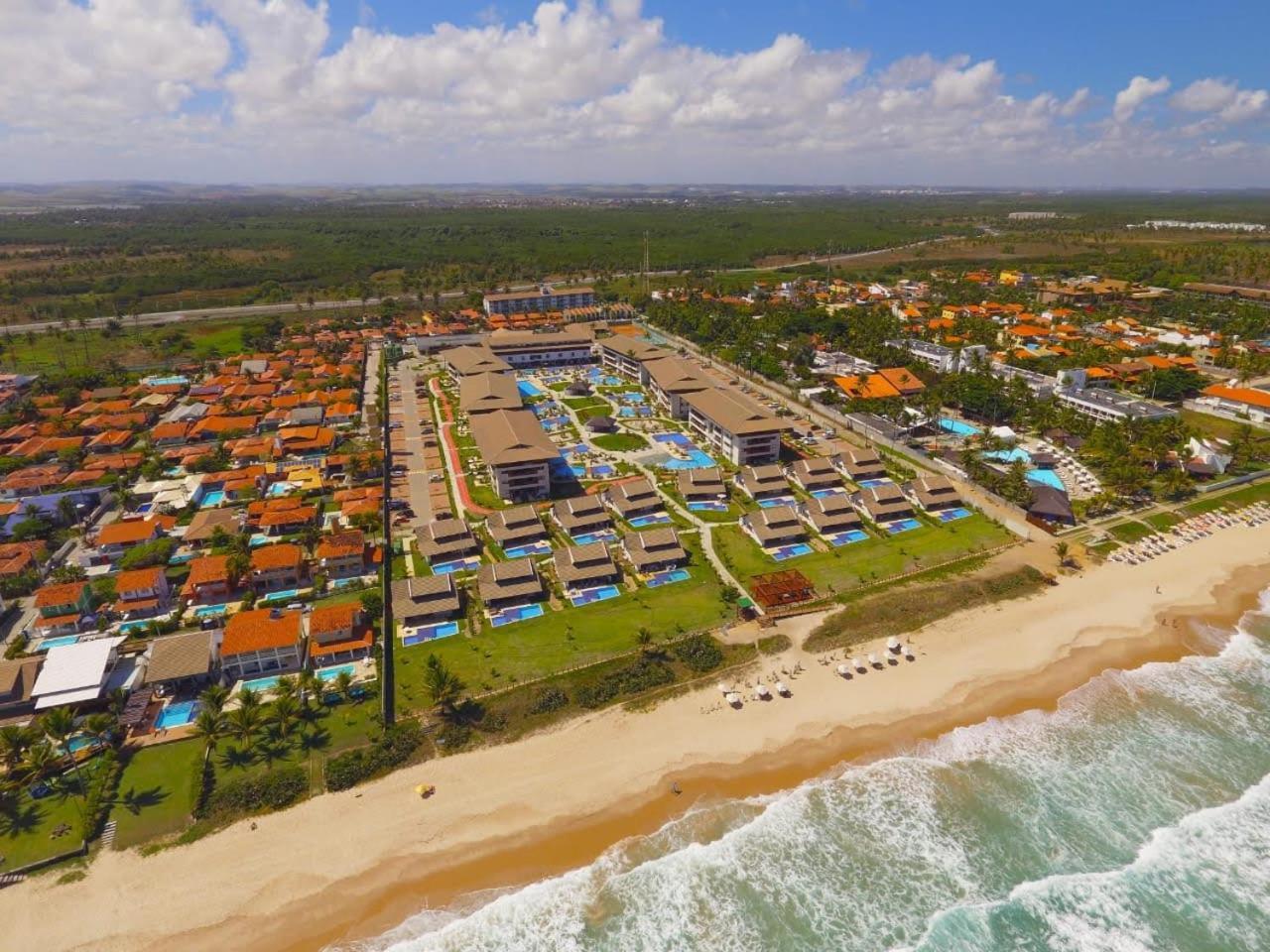 Luxuoso Flat 3 Quartos, Terreo, No Cupe Beach Living - Beira Mar De Pôrto das Galinhas 外观 照片