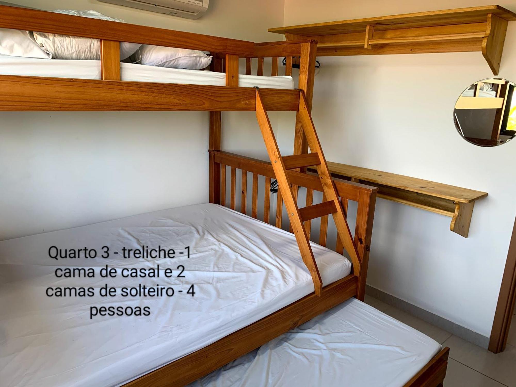 Luxuoso Flat 3 Quartos, Terreo, No Cupe Beach Living - Beira Mar De Pôrto das Galinhas 外观 照片