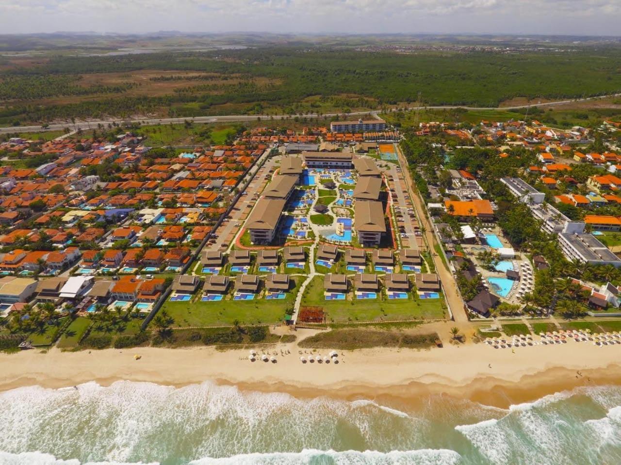 Luxuoso Flat 3 Quartos, Terreo, No Cupe Beach Living - Beira Mar De Pôrto das Galinhas 外观 照片